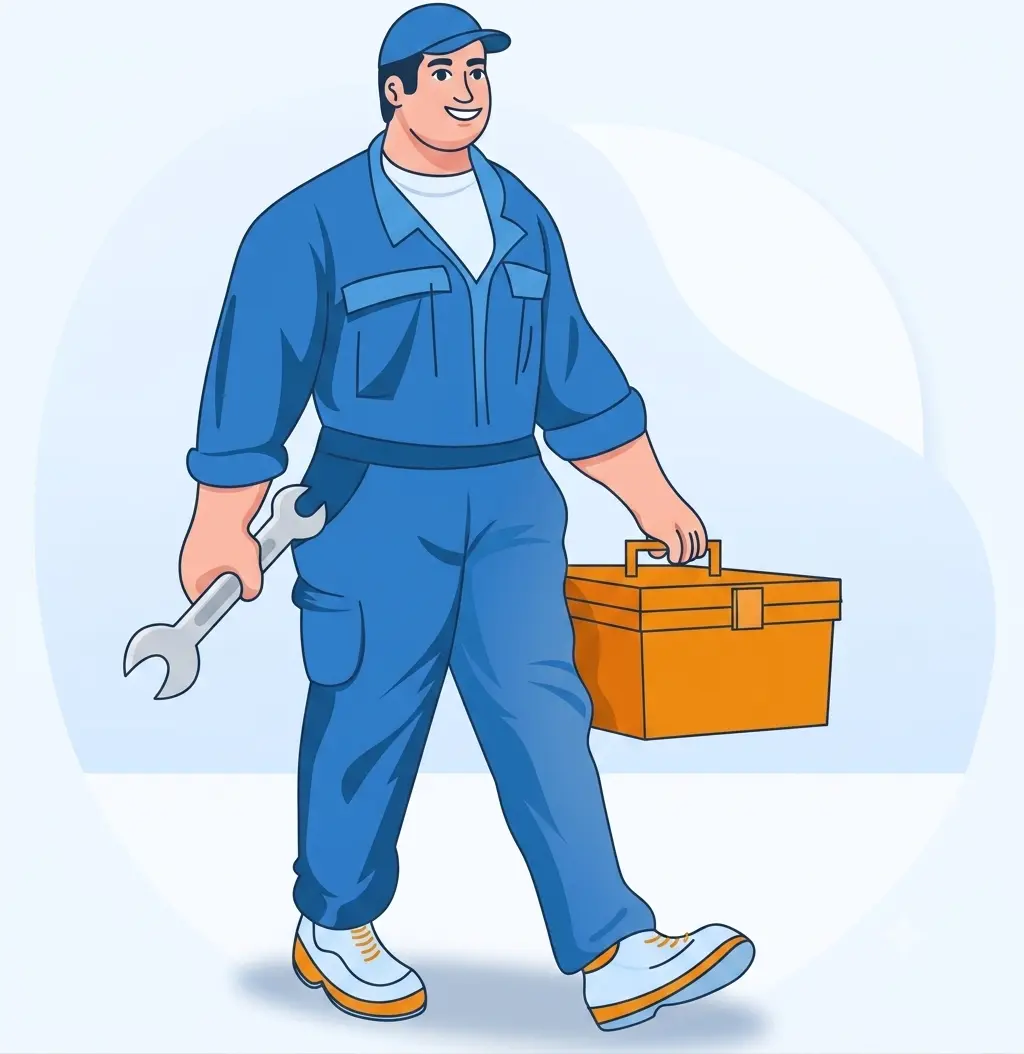 A friendly repair professional offering home maintenance services in Ernakulam, Kochi, Vytila, Kaloor, Edappally, Panambally Nagar & Kakkanad